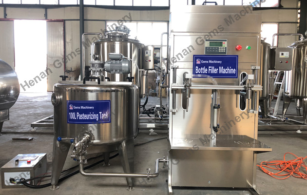 pasteurizer with filler-2