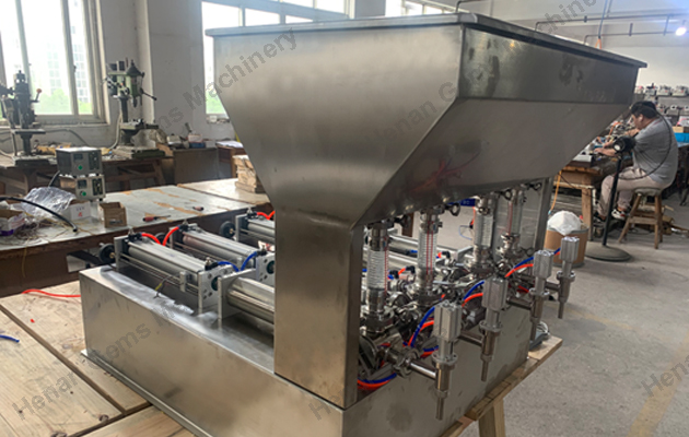 4 filling head filling machine-3