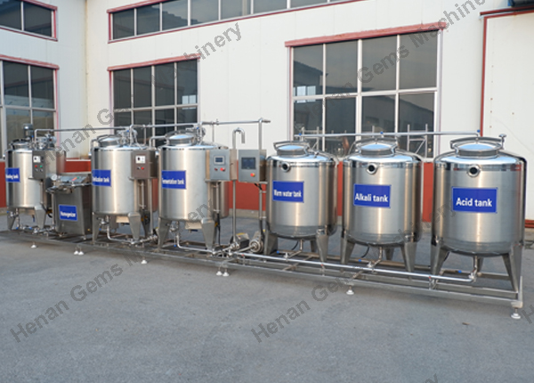 500L Milk Pasteurizering Line-3